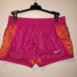Nike Pink athletic shorts Small